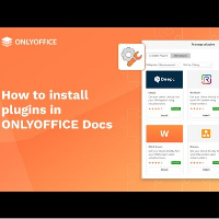 如何在 ONLYOFFICE Docs 中安装插件