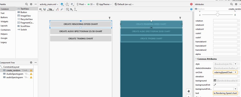 Android Studio 设计器