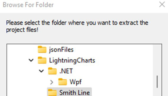项目位置-LightningChart-.NET-SDK