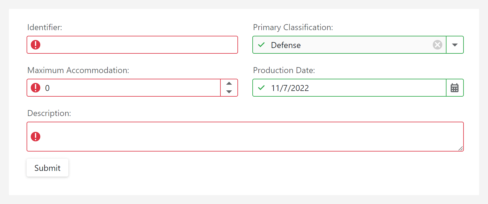 验证图标 - Blazor UI Cmponents、DevExpress