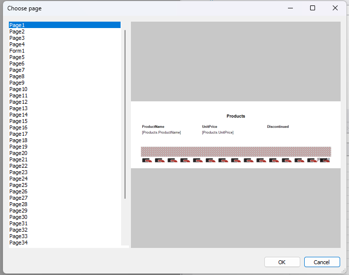 能够打开另一个报告页面