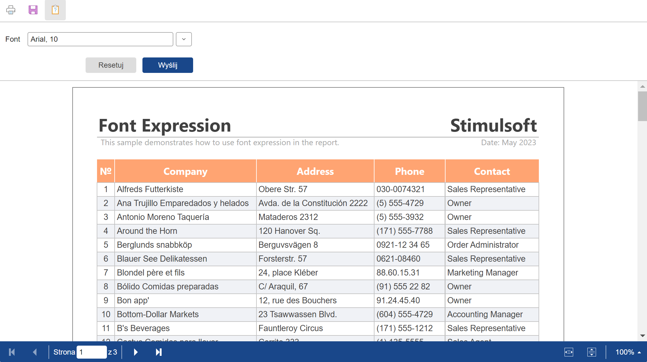 通过表达式字体