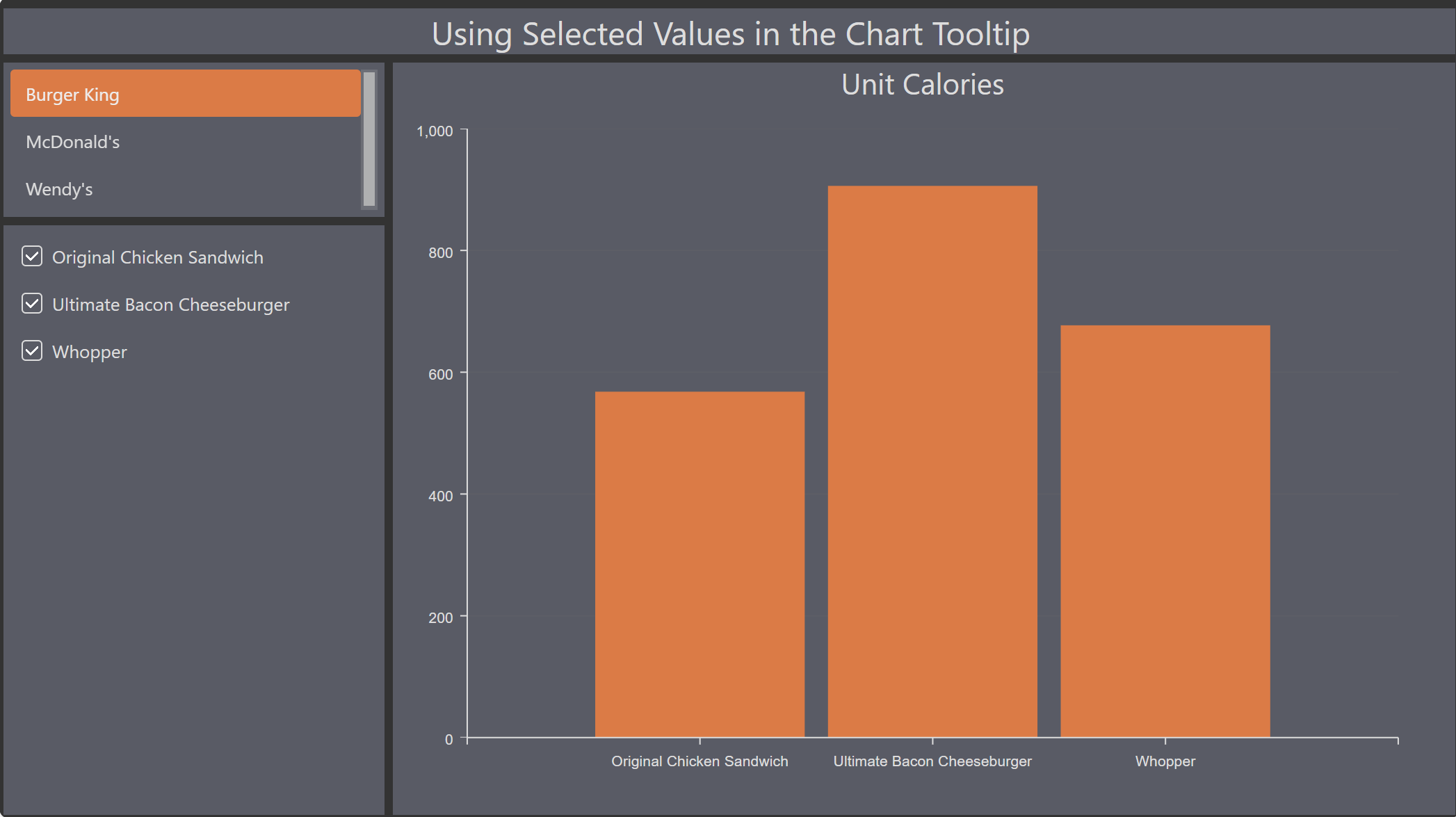 仪表板筛选元素中的新功能