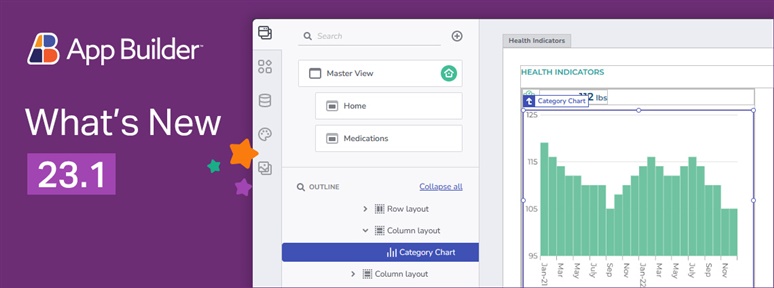App Builder 版本 - Infragistics Ultimate 23.1 的新增功能