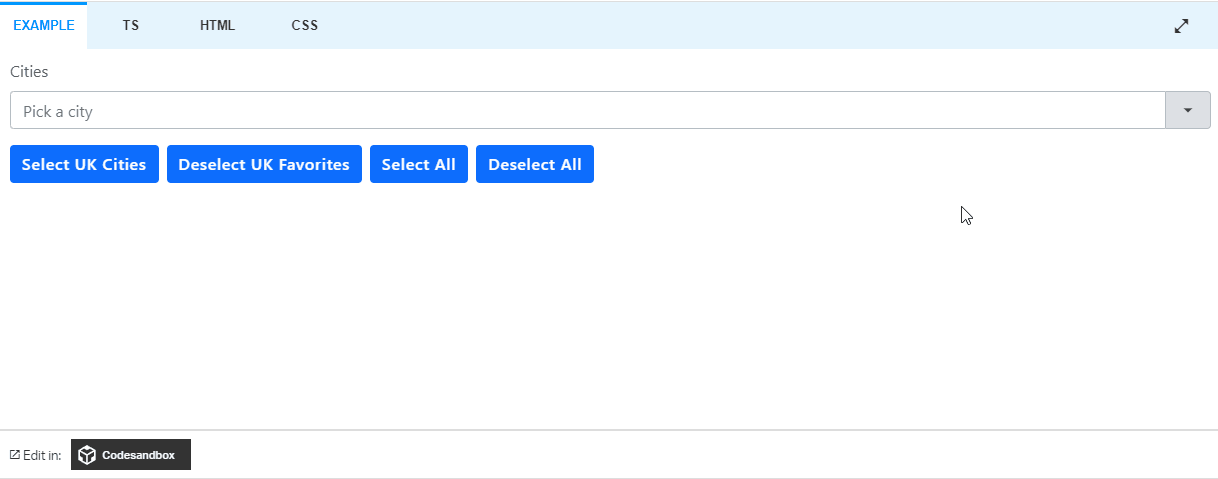 Web 组件 ComboBox 组件示例